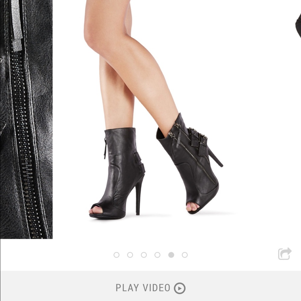 Black just fab heels